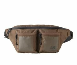 New Balance Terrain Dual Pocket Waist Bag Brown
