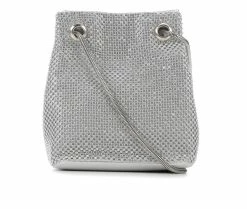 Vanessa Rhinestone Crossbody Handbag Silver