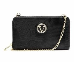 Vera New York Cara Wallet Crossbody Handbag Black