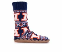 MUK LUKS Game Day Illinois Fighting Illini Slipper Socks Illinois