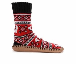 MUK LUKS Game Day Wisconsin Badgers Slipper Socks Wisconsin