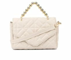 Olivia Miller Alia Crossbody Handbag Beige