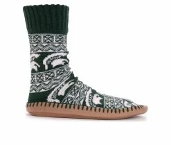 MUK LUKS Game Day Michigan State Spartans Slipper Socks Michigan State