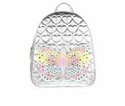 Olivia Miller Girl Sydney Backpack Silver