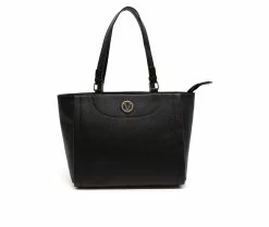 Vera New York Jetta Tote Handbag Black