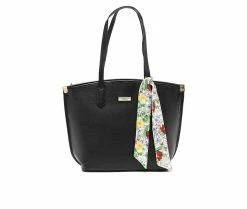 London Fog Kinsley Tote Handbag Black