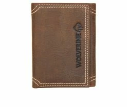 Wolverine Rancher Trifold Wallet Brown