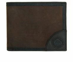 Wolverine I-90 Durashock Bifold Wallet Black/Brown 4