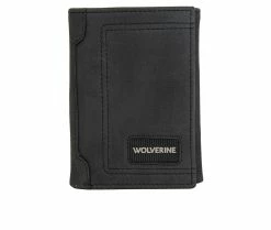 Wolverine Rugged Trifold Wallet Black