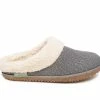 Minnetonka Women's Eco Spruce Clog Slippers Grey