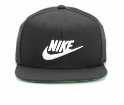 Nike Adult Unisex NSW Futura Pro Flat Bill Cap Black/White