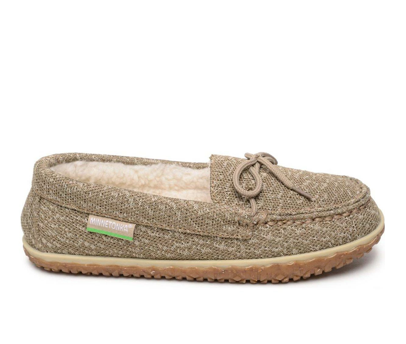 Minnetonka Women's Eco Oak Slippers Tan