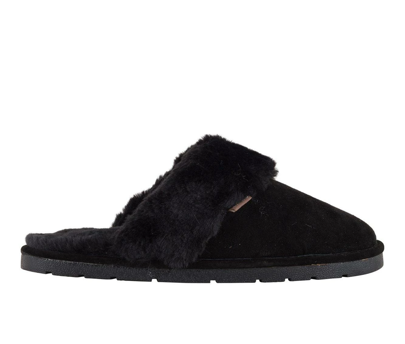 Lamo Footwear Women's Scuff Slippers Black
