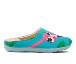 Flexus Missbreaks Slippers Turquoise Multi