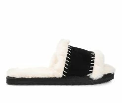 Journee Collection Mardie Slippers Black