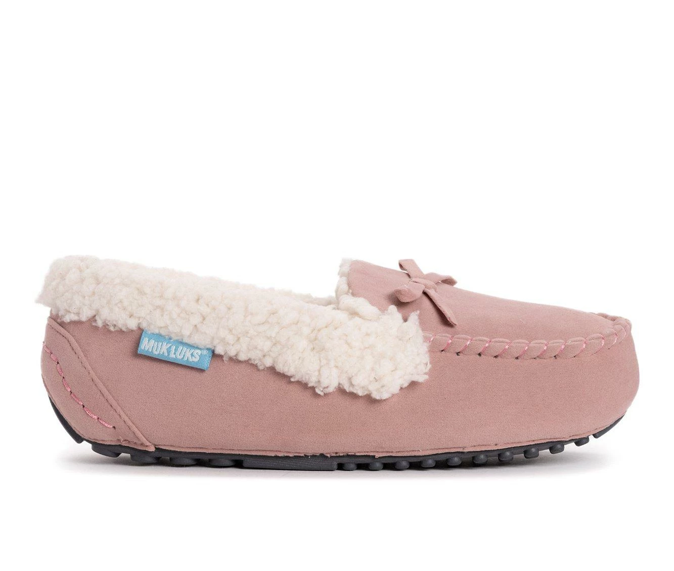 MUK LUKS Jayla Slippers Dusty Rose - Image 2