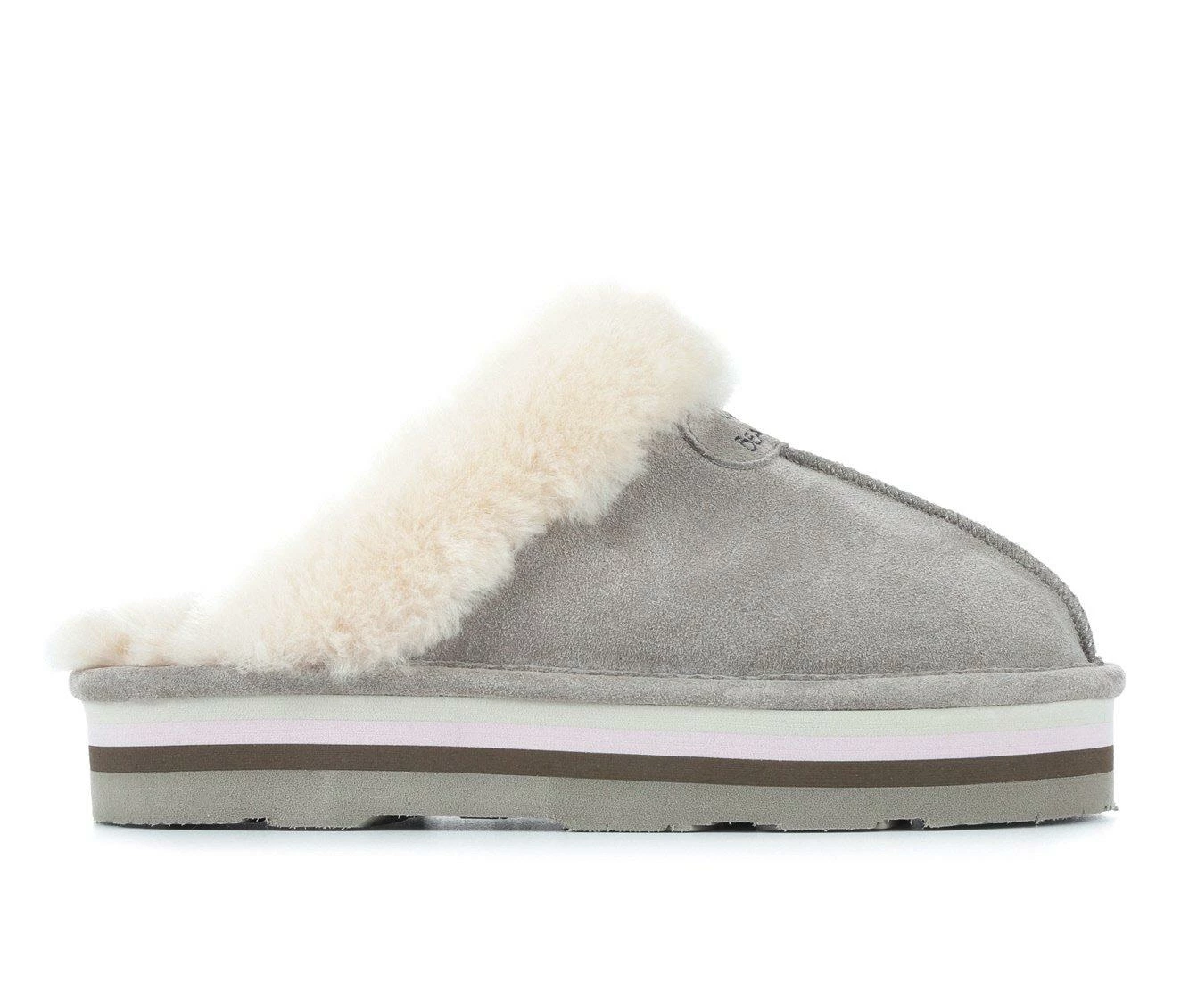 Bearpaw Retro Loki Platform Slippers Stone