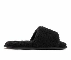 MUK LUKS Franki Slide Slippers Ebony
