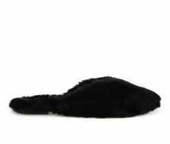 Journee Collection Sundown Slippers Black