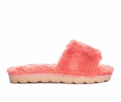 Chinese Laundry Rally Slide Slippers Coral