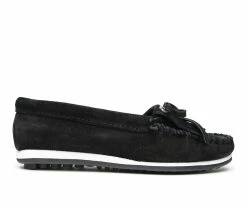 Minnetonka Women's Kilty Plus Moc Slippers Black