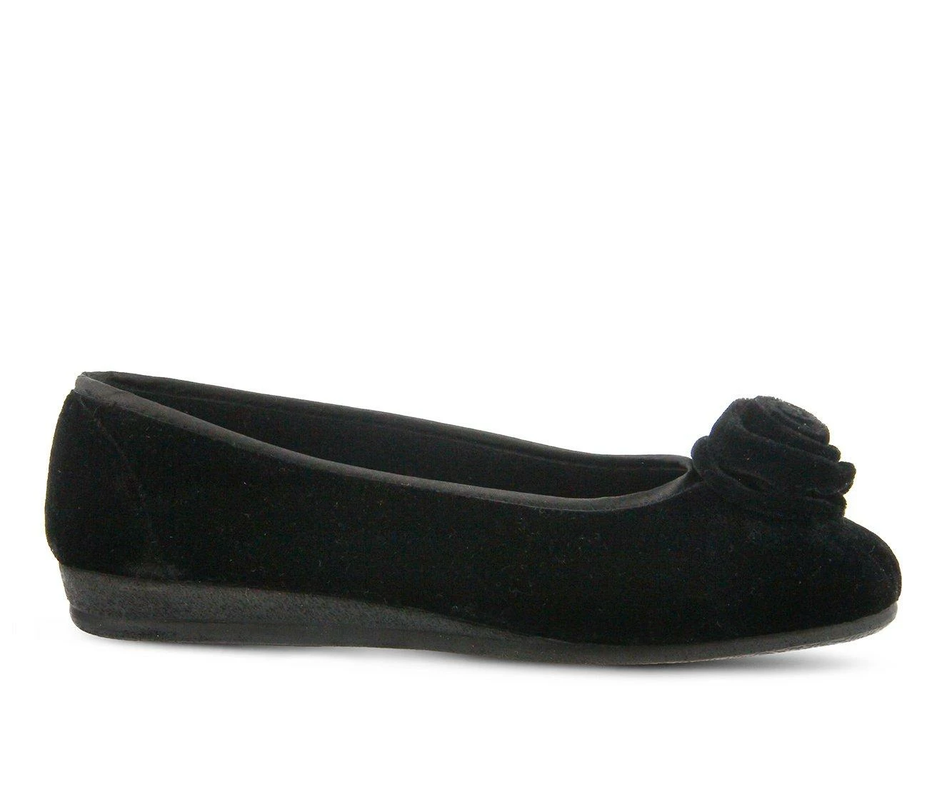 Flexus Roseloud Slippers Black