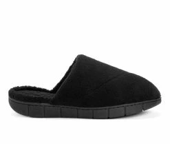 MUK LUKS Women's Gretta Scuff Slippers Black
