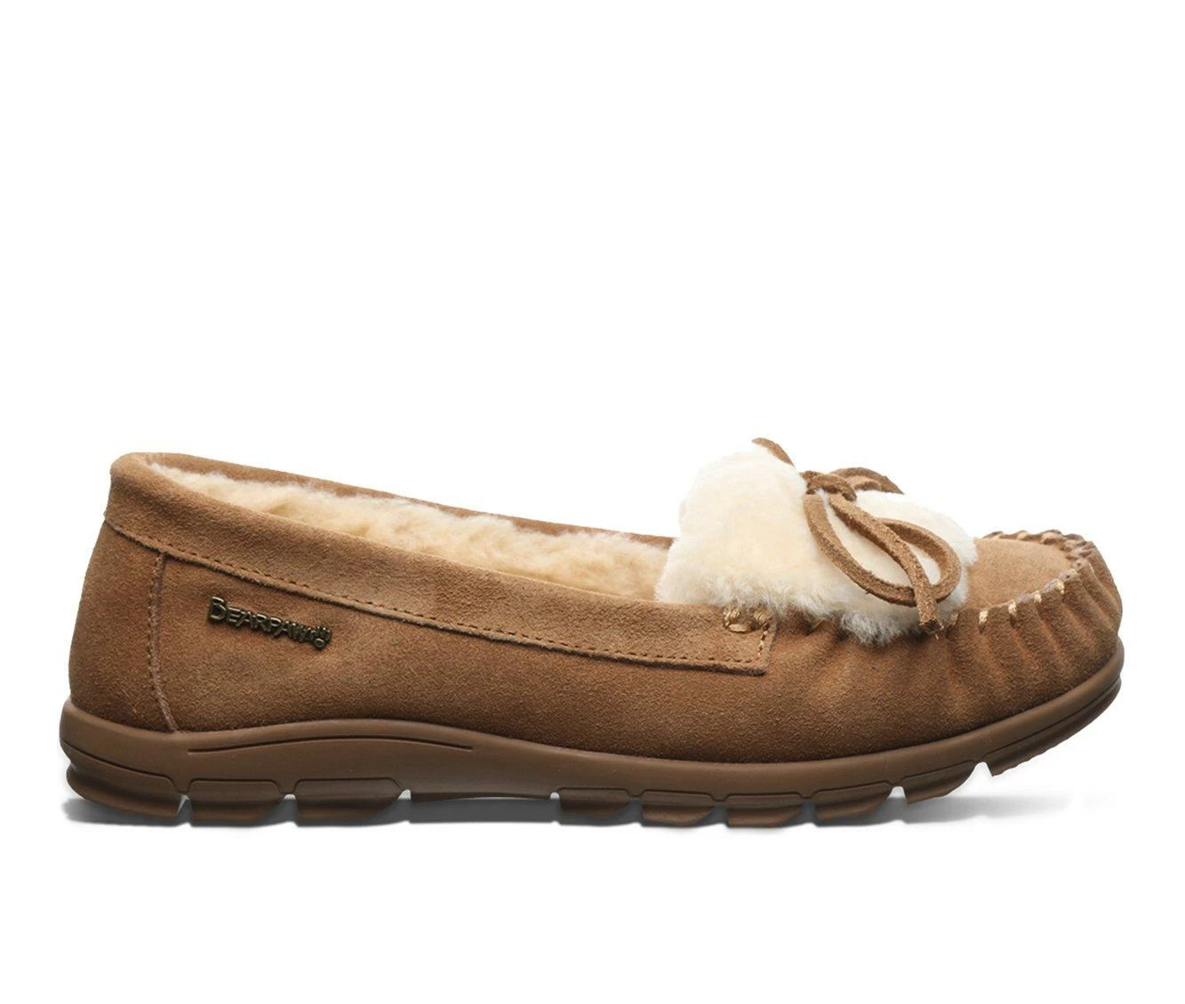 Bearpaw Paris Moccasin Slippers Hickory - Image 2