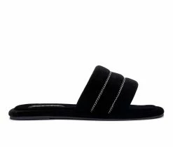 Torgeis Georgina Slide Sandals Black