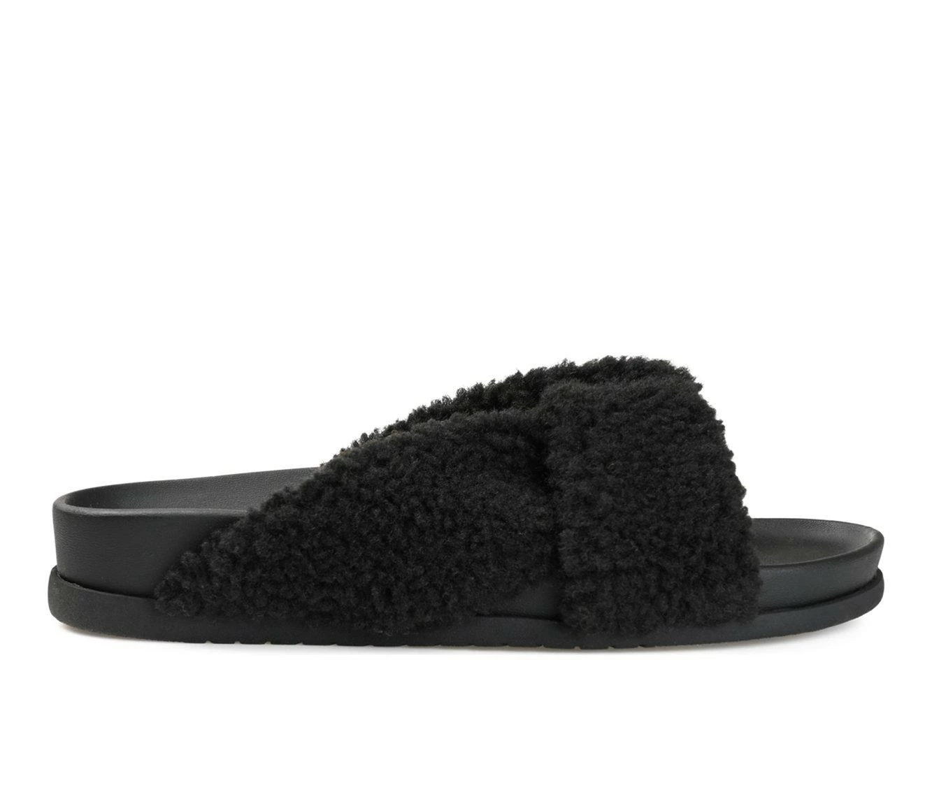 Journee Collection Dalynnda Slippers Black