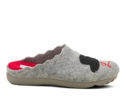 Flexus Swan Love Slippers Grey