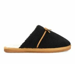 Journee Collection Melodie Slippers Black