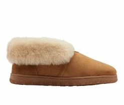 Lamo Footwear Men's Bootie Doubleface Slippers Chestnut