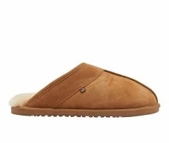 Lamo Footwear Men's Scuff Doubleface Slippers Chestnut