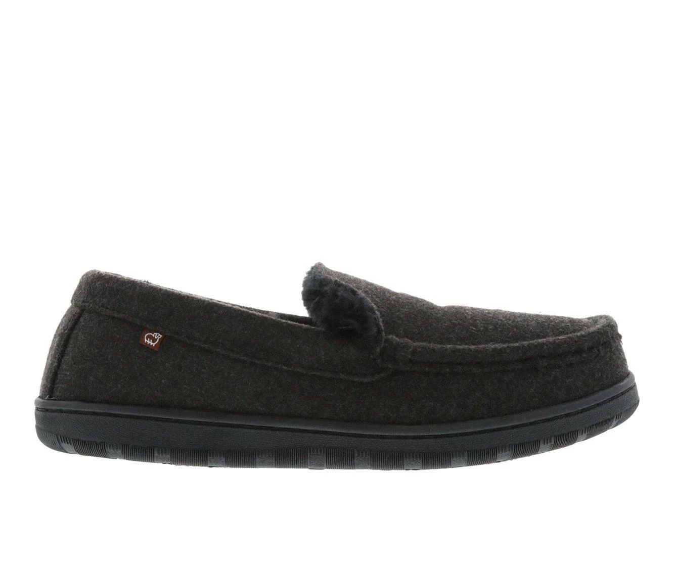 Lamo Footwear Harrison Wool Slippers Black - Image 2