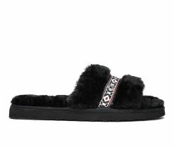 Minnetonka Women's London Slippers Black
