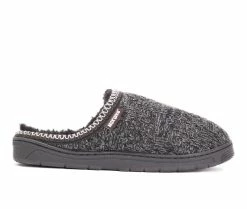 MUK LUKS Gabriel Clog Slippers Black