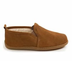 Minnetonka Men's Romeo Slippers Brown