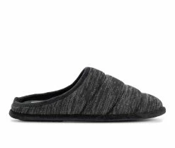 MUK LUKS Men's Marcus Clog Slippers Ebony/Charcoal