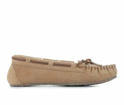 Minnetonka Women's Gina Junior Trapper Moccasins Cinnamon