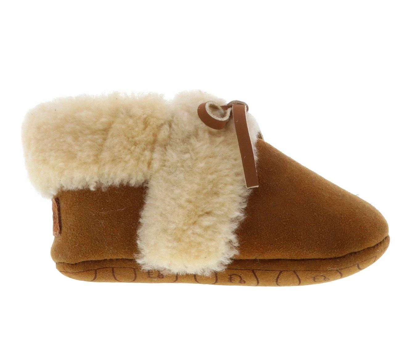 Lamo Footwear Infant Baby Slippers Chestnut