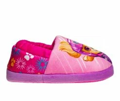 Nickelodeon Toddler & Little Kid Paw Patrol Slippers In Action Pink Purple