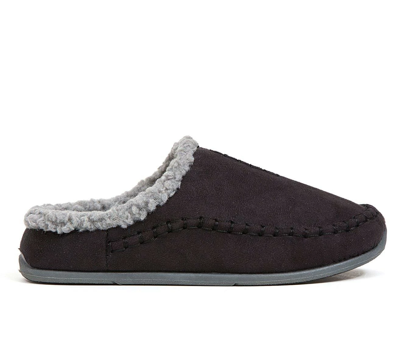 Deer Stags Little Kid & Big Kid Lil Nordic Slippers Black - Image 2