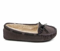 Minnetonka Women's Cally Moccasins Grey