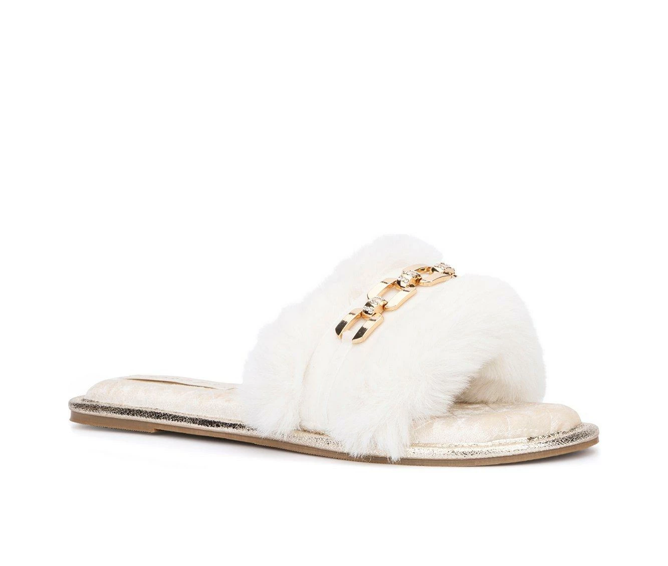Torgeis Valentina Slide Sandals White - Image 3