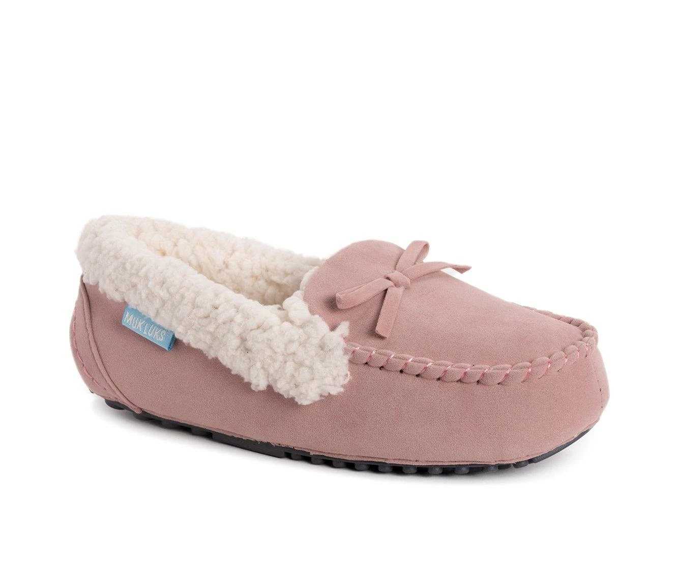 MUK LUKS Jayla Slippers Dusty Rose - Image 3