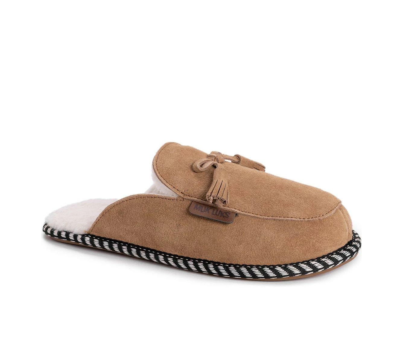 Leather Goods By MUK LUKS Women's Cosette Mule Slippers Camel - Image 3