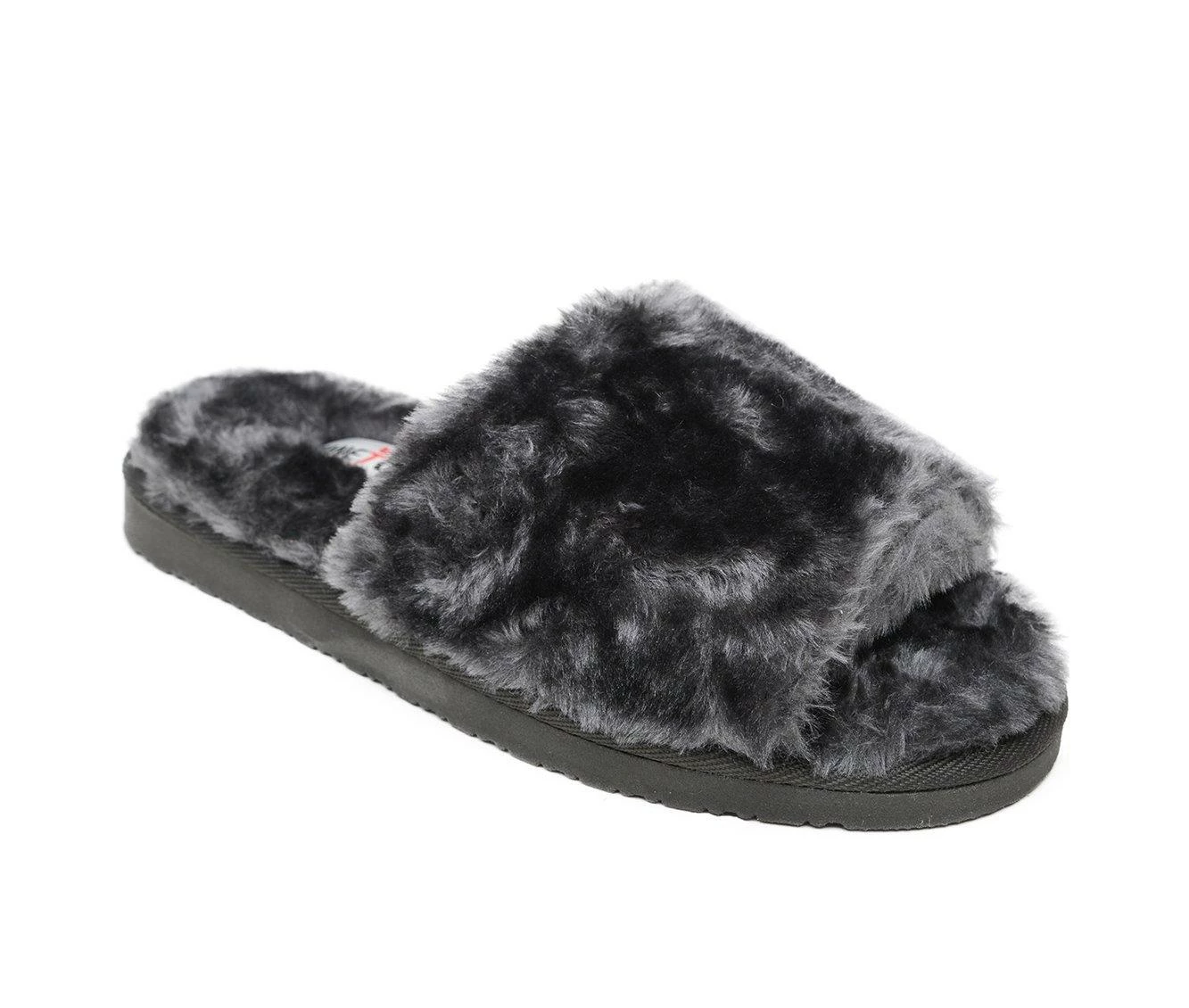 Minnetonka Women's Lolo Slide Slippers Charcaol - Image 3