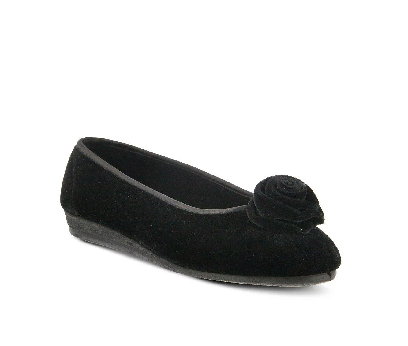 Flexus Roseloud Slippers Black - Image 3