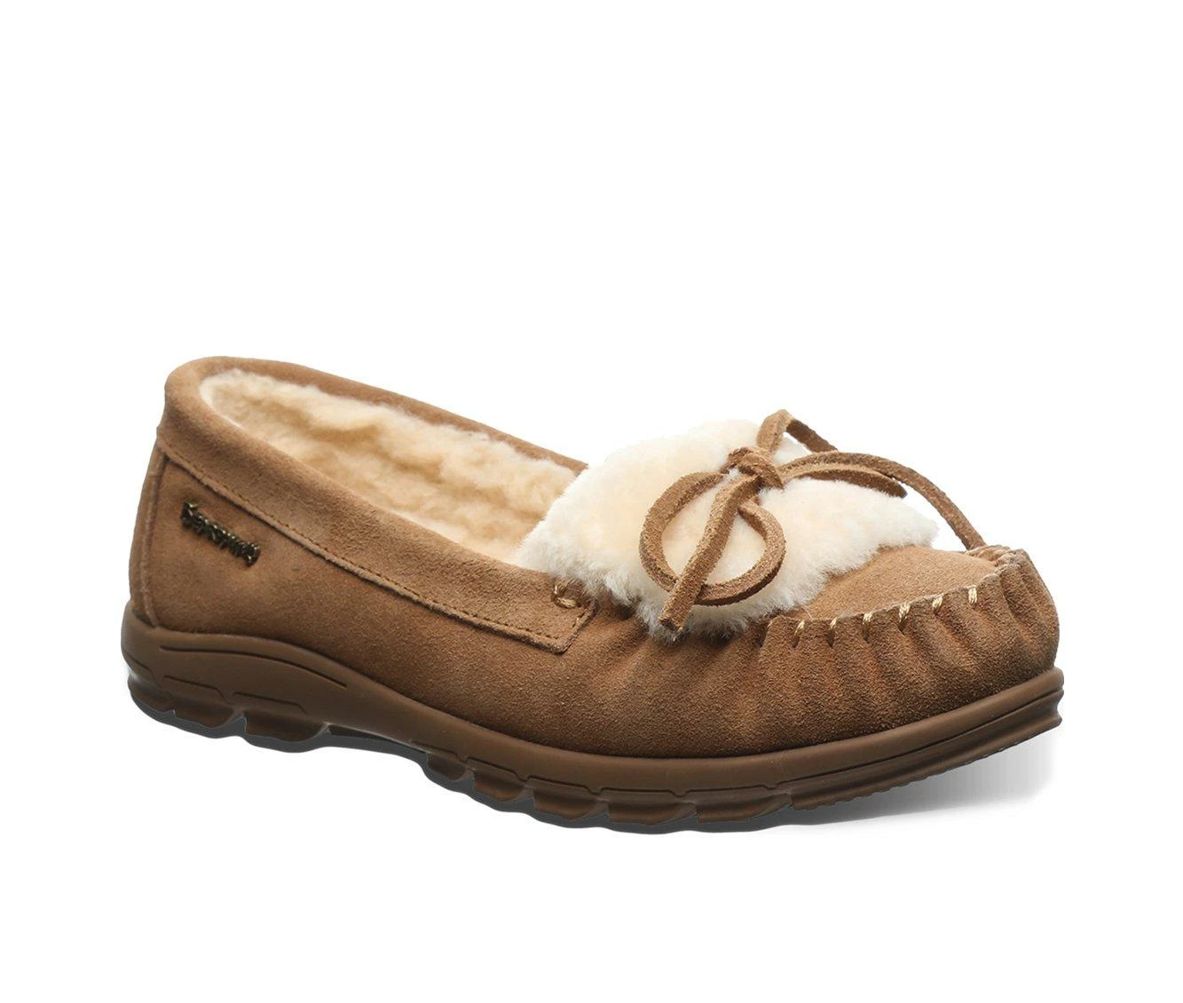 Bearpaw Paris Moccasin Slippers Hickory - Image 3